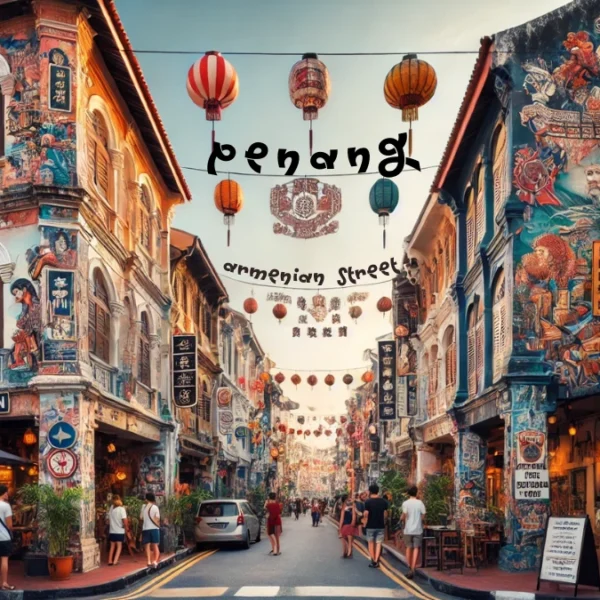 Armenian Street in Penang - Heritage Streets in Penang: UNESCO World Heritage City