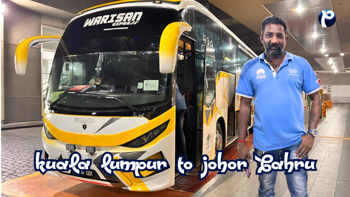 Journey from Kuala Lumpur to Johor Bahru