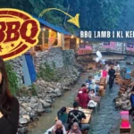 Dining in the River at BBQ Lamb KL Kemensah