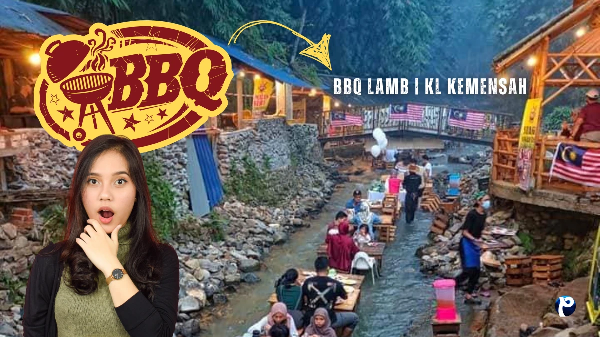 Dining in the River at BBQ Lamb KL Kemensah