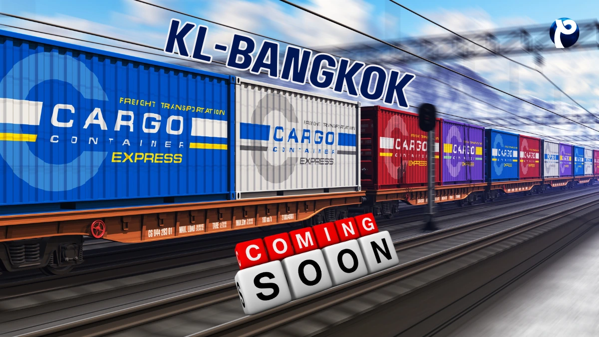 Kuala Lumpur-Bangkok Rail Cargo Service Coming Soon!