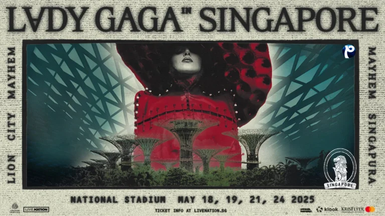 Lady Gaga in Singapore