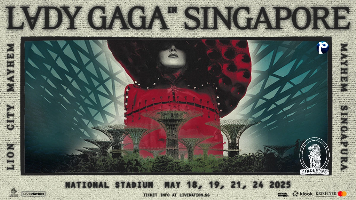 Lady Gaga in Singapore