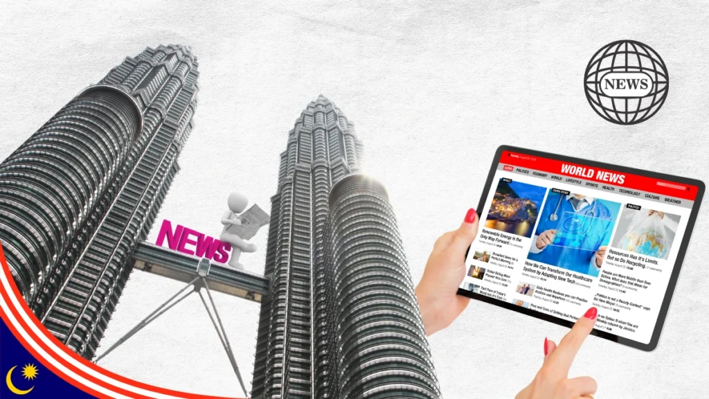 Top 10 most popular news websites in Malaysia