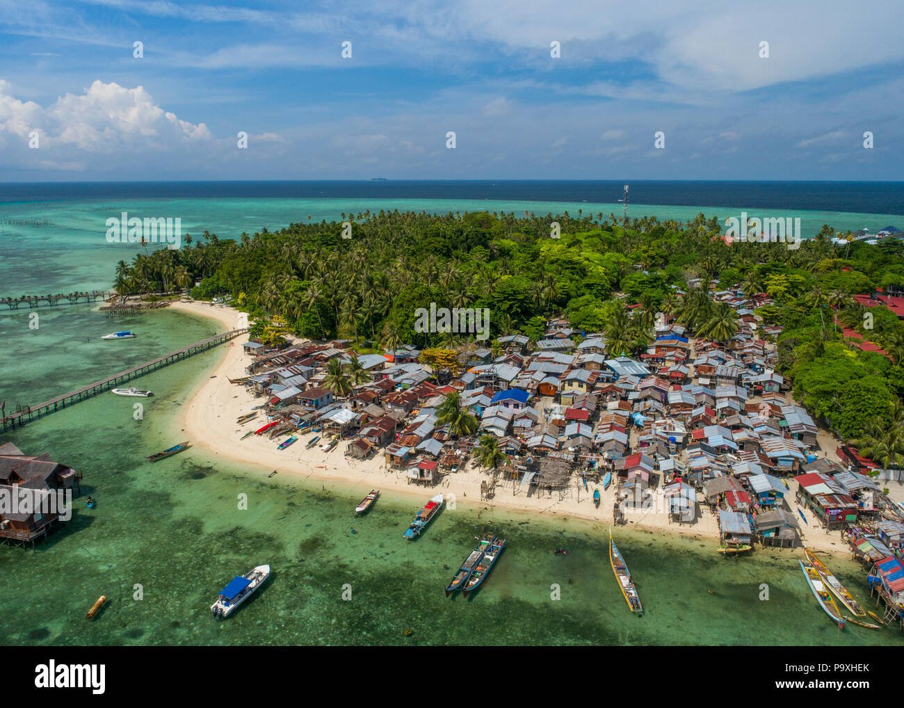 Bajau Villages in Sabah Malaysia