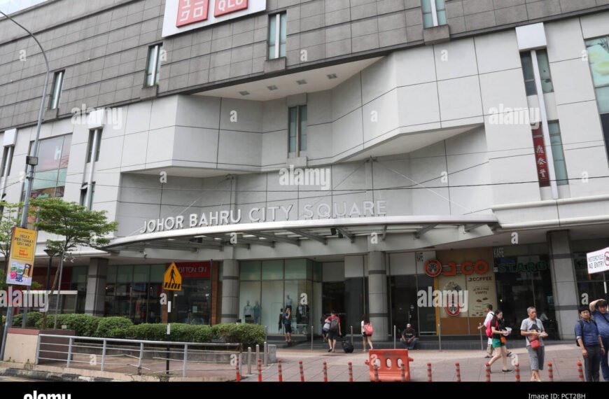 Johor Bahru City Square & Jalan Wong Ah Fook Malaysia