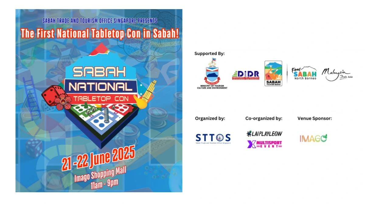 Sabah National Tabletop Con (FIRST NATIONAL TABLETOP CON IN SABAH)