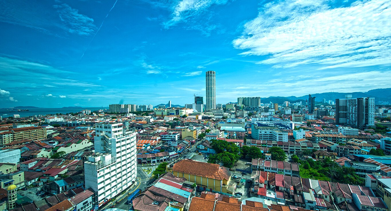 Pedalling in Penang, George Town