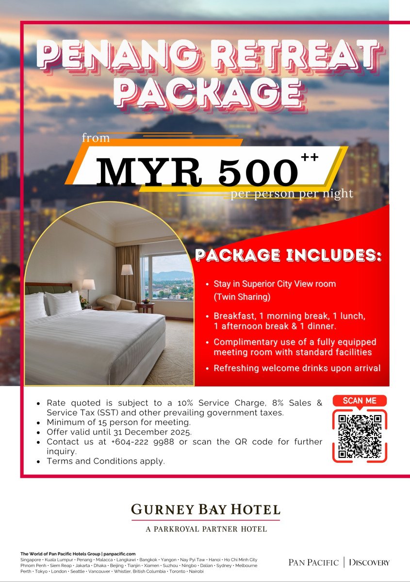 Penang Retreat Package – Escape to Paradise in Pulau Pinang