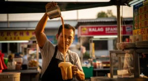 Explore the rich culture and unique preparation of Teh Tarik