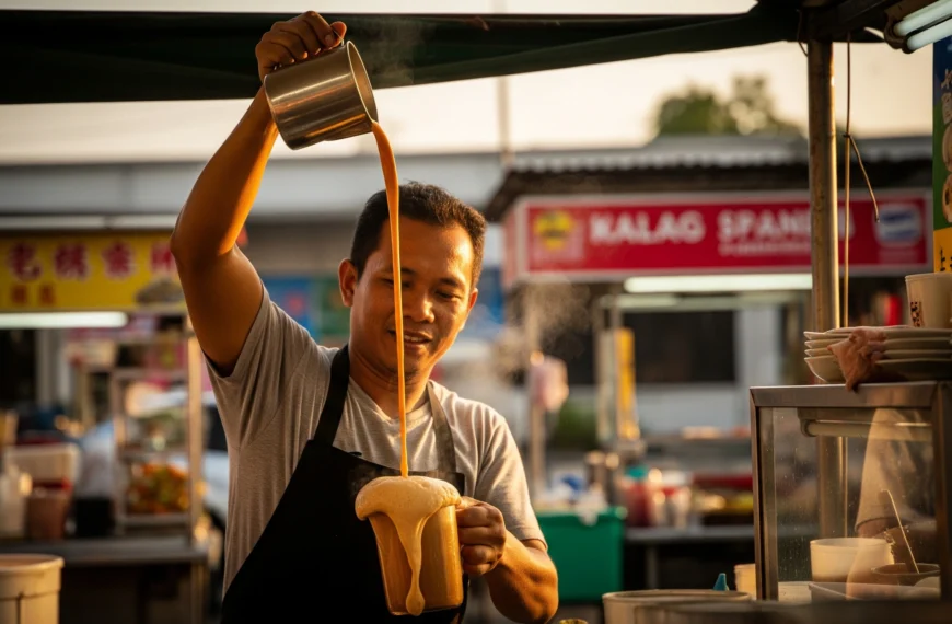 Explore the rich culture and unique preparation of Teh Tarik