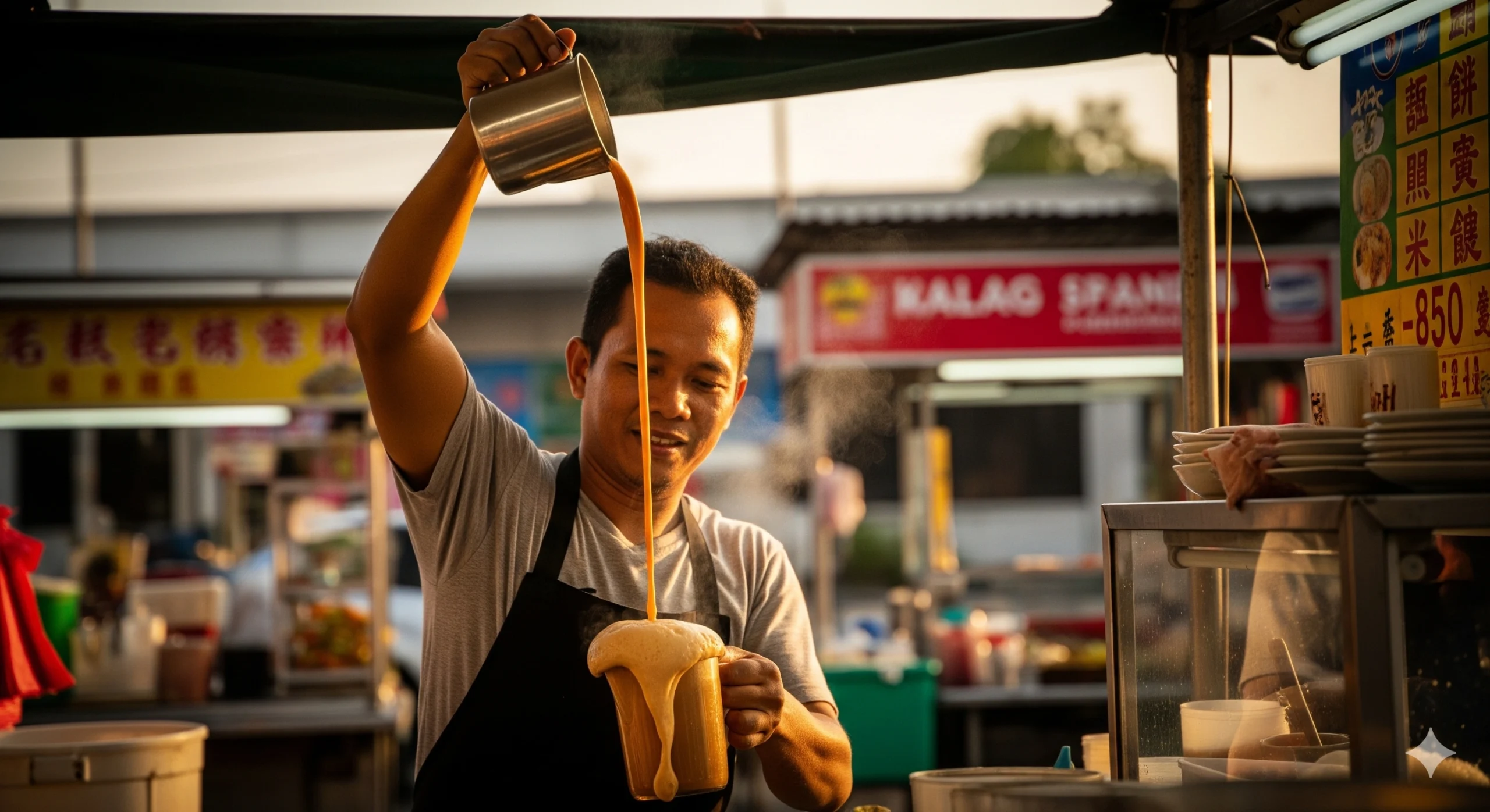 Explore the rich culture and unique preparation of Teh Tarik