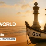 FIDE World Cup 2025 takes place in Goa, India from Oct 30–Nov 27