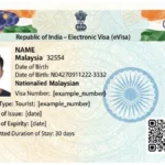 Indian eVisa for Malaysians Extended till Dec 2026