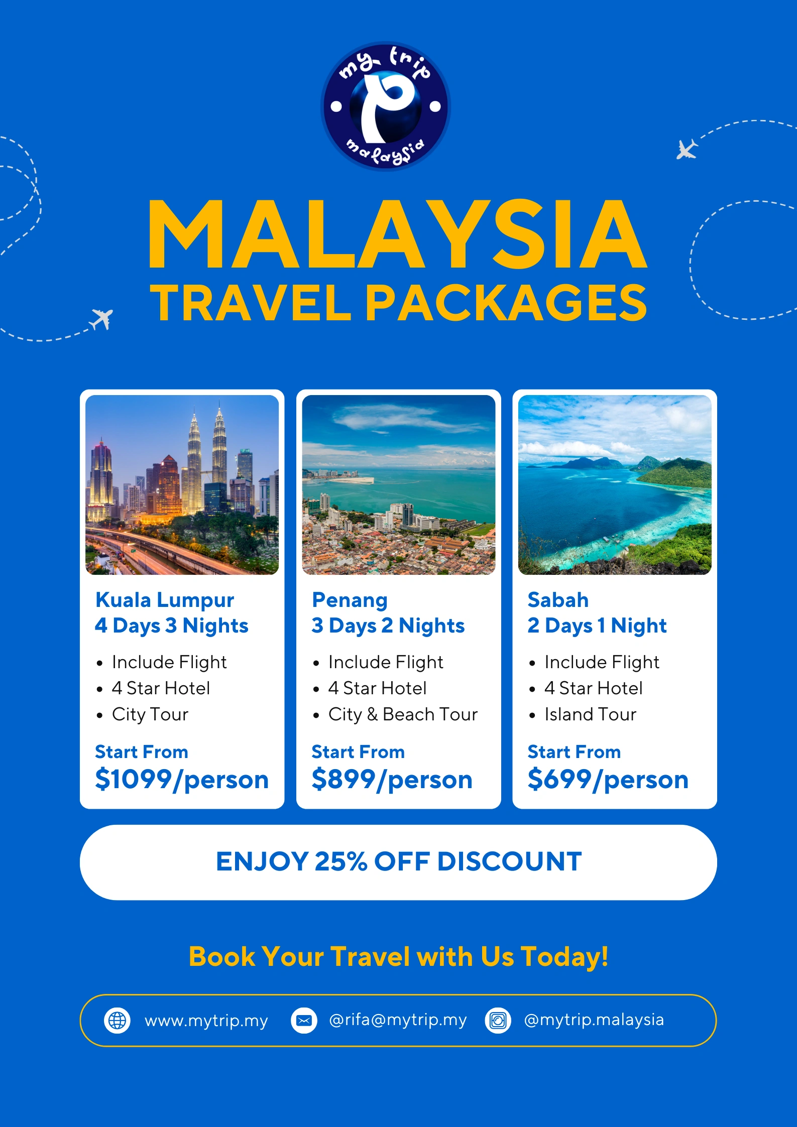 MyTrip Malaysia Travel Package