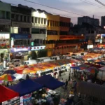 Taman Connaught Night Market Kuala Lumpur