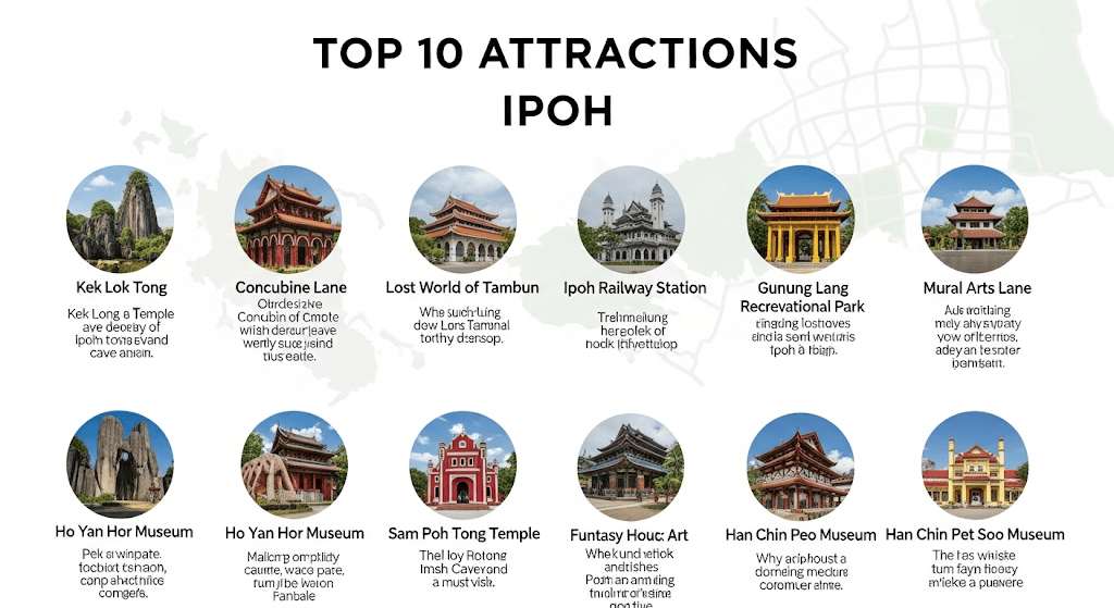 Top 10 Attractions in Ipoh