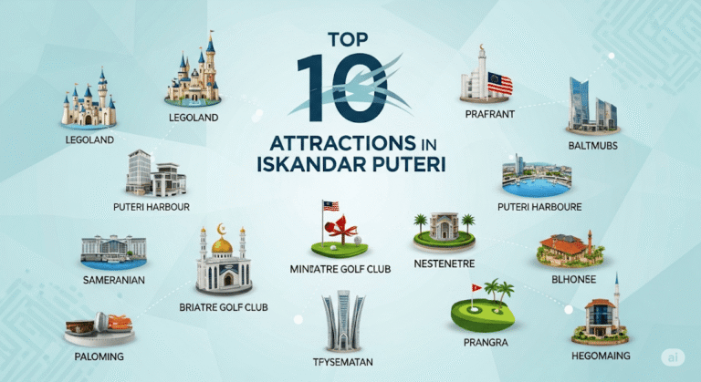 Top 10 Attractions in Iskandar Puteri