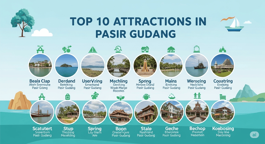 Top 10 Attractions in Pasir Gudang