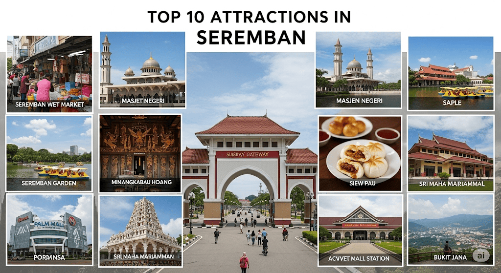 Top 10 Attractions in Seremban