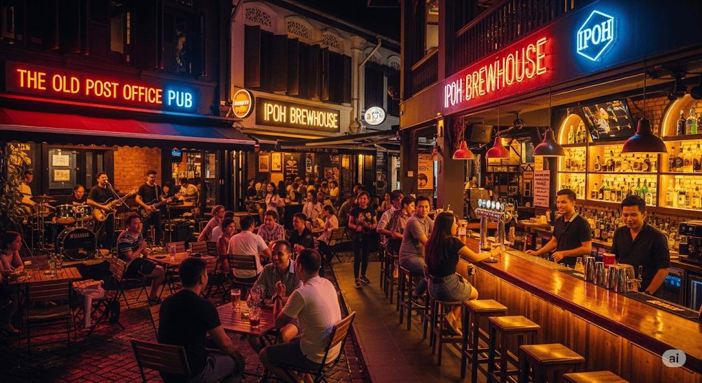 Top 10 Bars and Pubs in Ipoh