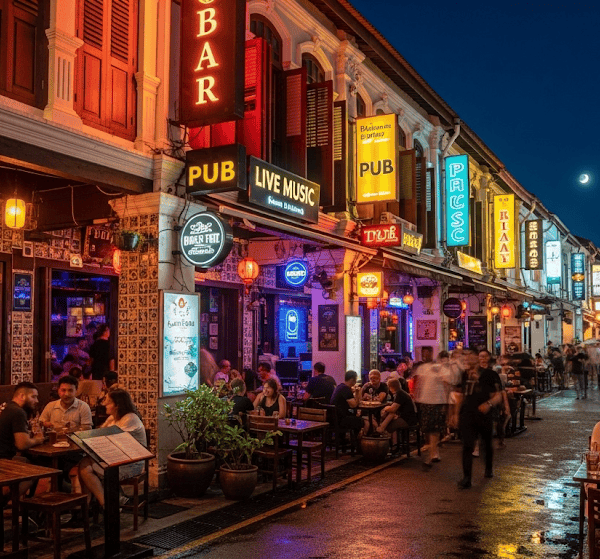 Top 10 Bars and Pubs in Melaka City