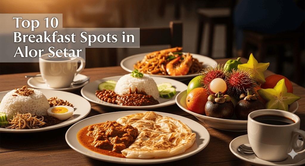 Top 10 Breakfast Spots in Alor Setar