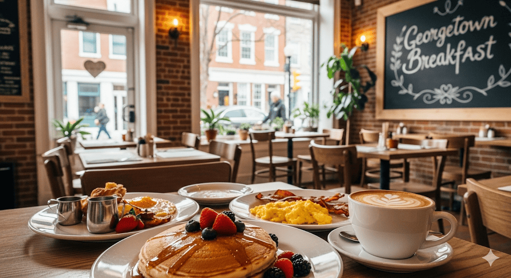 Top 5 Breakfast Spots in Georgetown