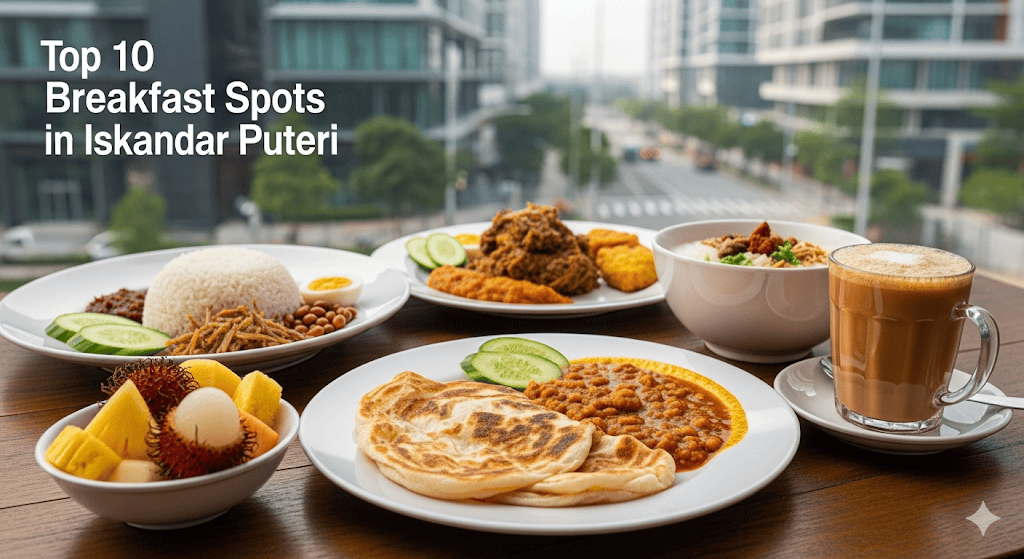 Top 10 Breakfast Spots in Iskandar Puteri