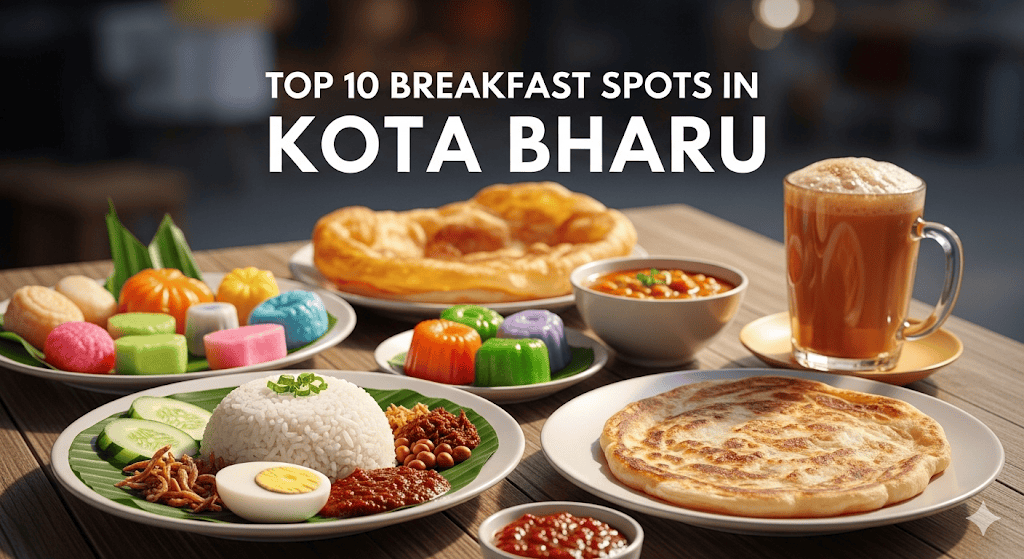 Top 10 Breakfast Spots in Kota Bharu