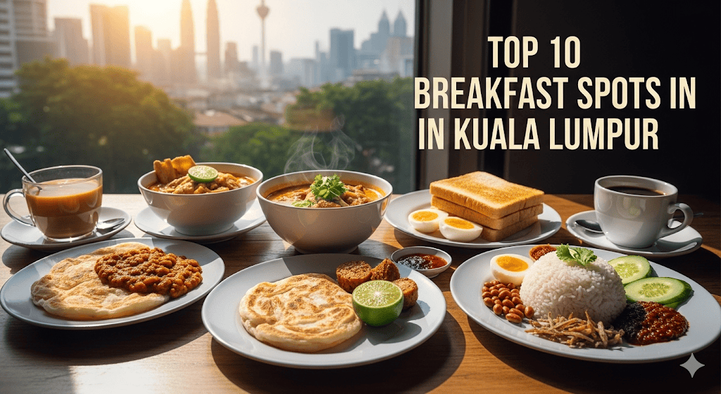 Top 10 Breakfast Spots in Kuala Lumpur