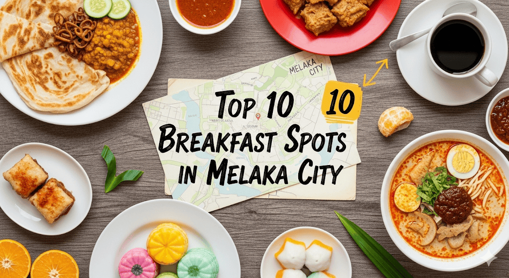 Top 10 Breakfast Spots in Melaka City