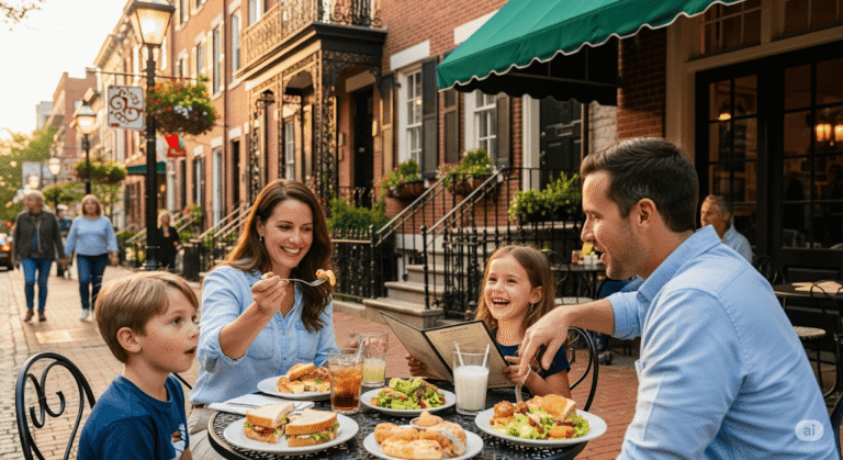 Top 10 Family-Friendly Cafes in Georgetown