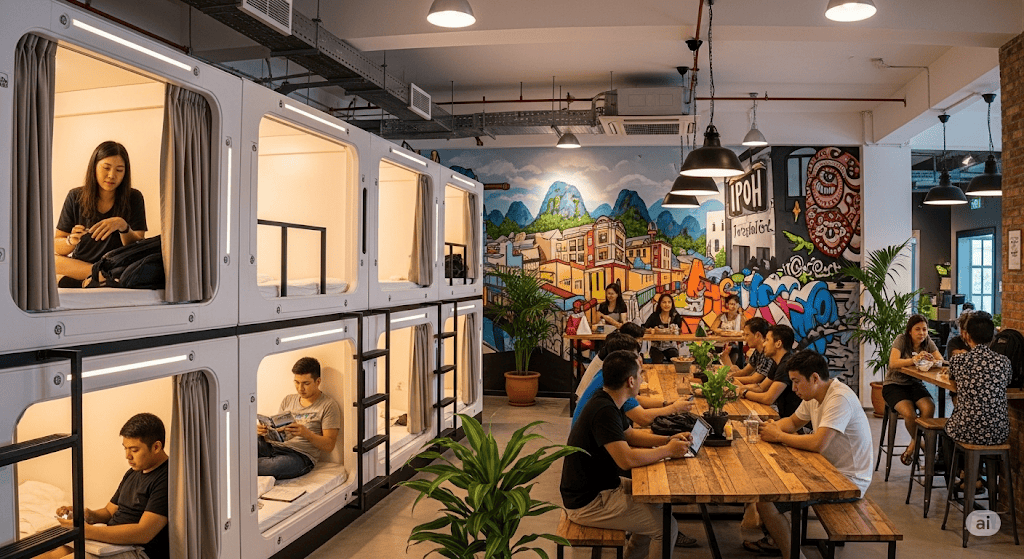 Top 10 Hostel &Pods in Ipoh