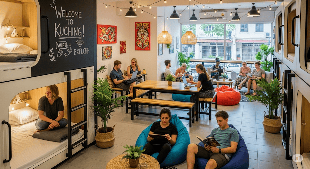 Top 10 Hostels & Pods in Kuching
