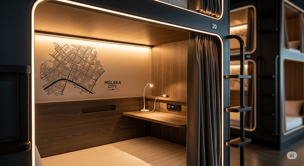 Top 10 Hostels & Pods in Melaka City