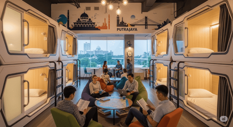 Top 10 Hostels & Pods in Putrajaya