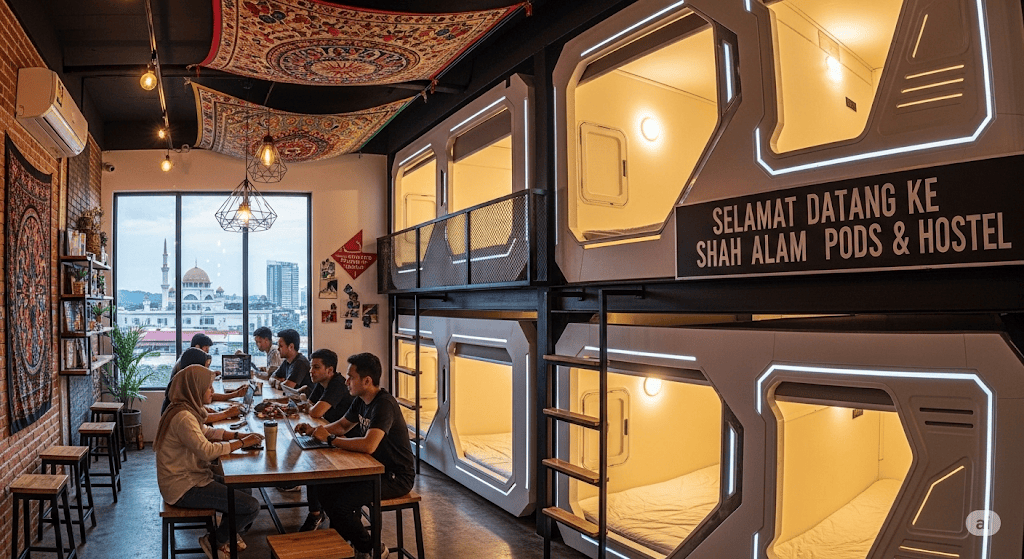 Top 10 Hostels and Pods in Shah Alam