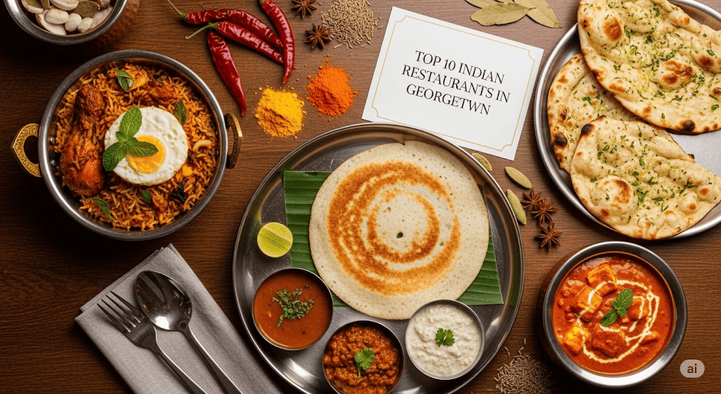 Top 10 Indian Restaurants in Georgetown