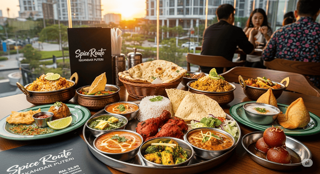 Top 10 Indian Restaurants in Iskandar Puteri