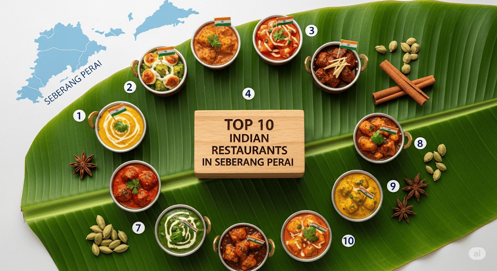 Top 10 Indian Restaurants in Seberang Perai