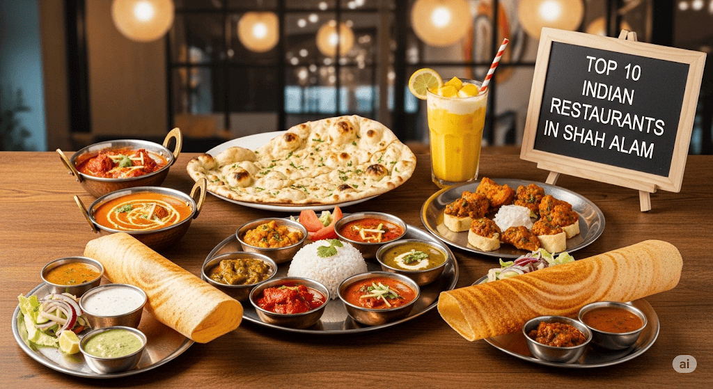 Top 10 Indian Restaurants in Shah Alam