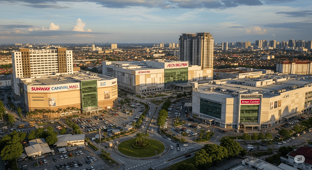 Top 10 Malls in Seberang Perai