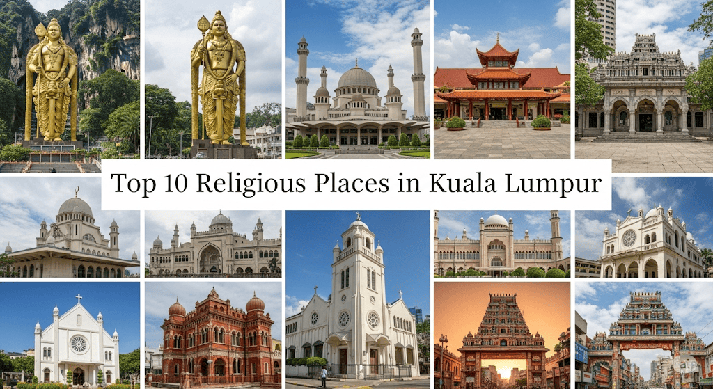 Top 10 Religious Places in Kuala Lumpur