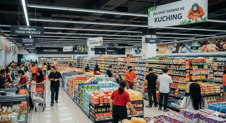 Top 10 Supermarkets in Kuching