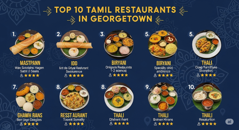 Top 10 Tamil Restaurants in Georgetown