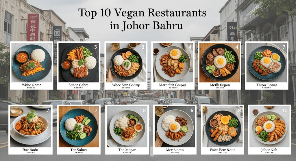 Top 10 Vegan Restaurants in Johor Bahru