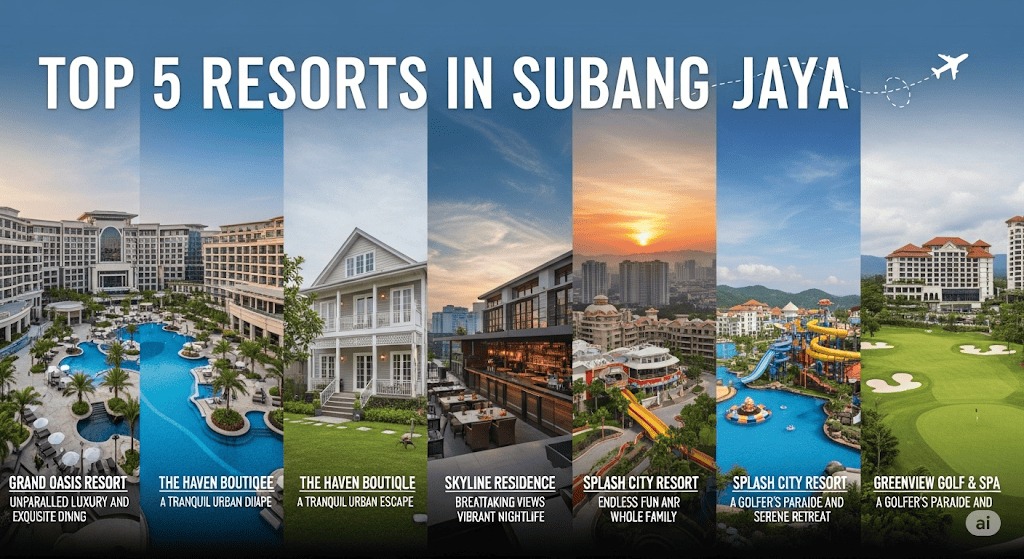 Top 5 Resorts in Subang Jaya