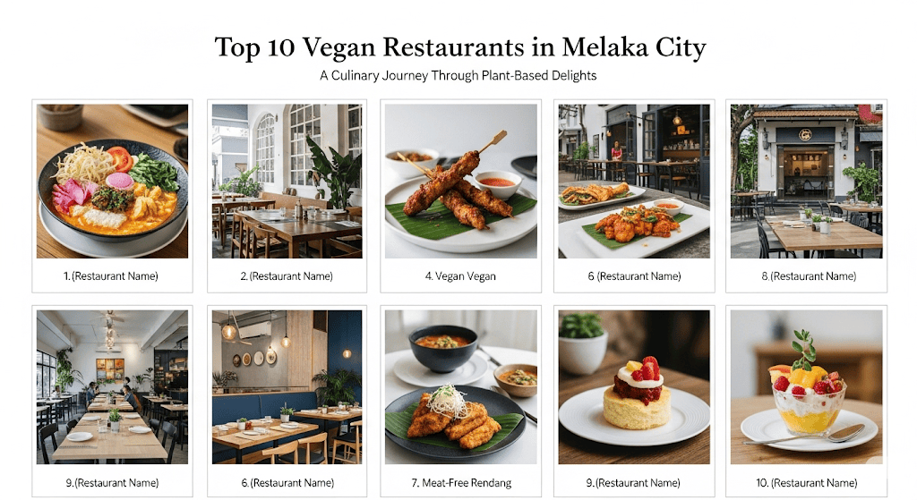 Top 5 Vegan Restaurants in Melaka City