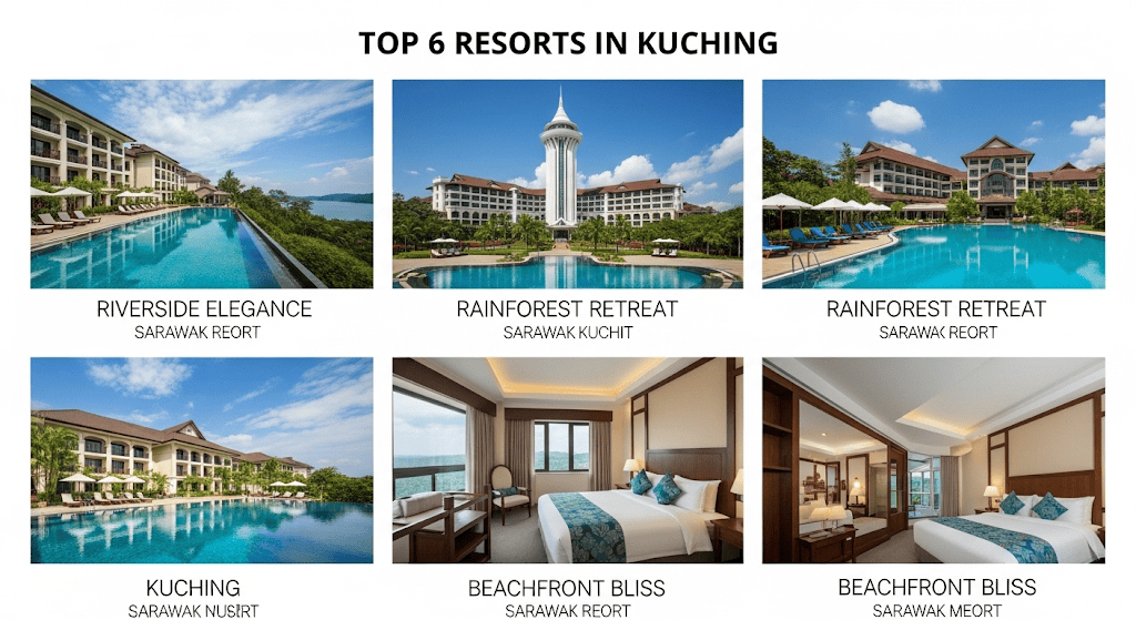 Top 6 Resorts in Kuching